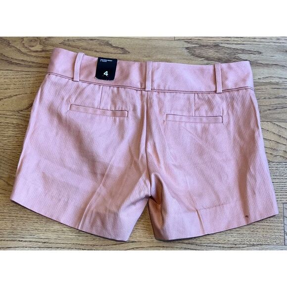 The Limited Tailored Shorts Peach Orange 5’ Inseam NWT Size 4 - Picture 2 of 9